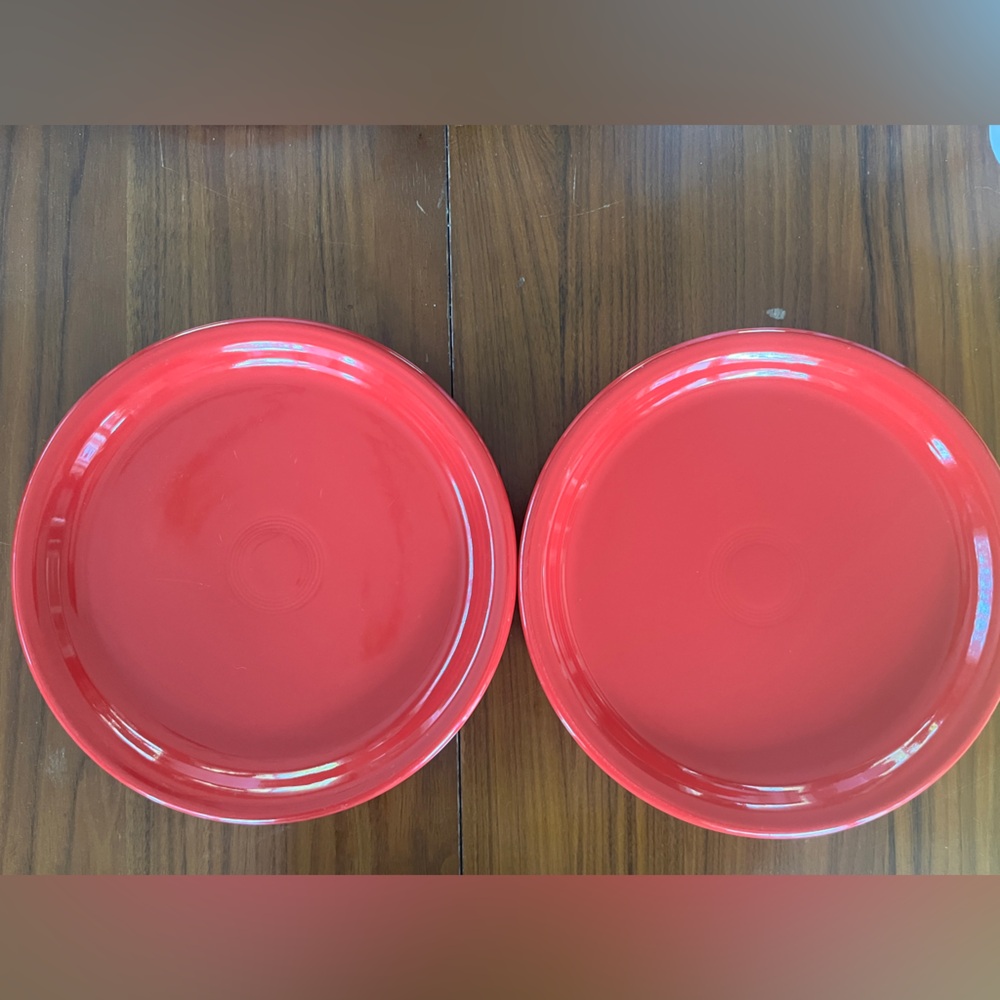 Fiestaware Fiesta Bistro Coupe Dinner Plates, Lot of 2